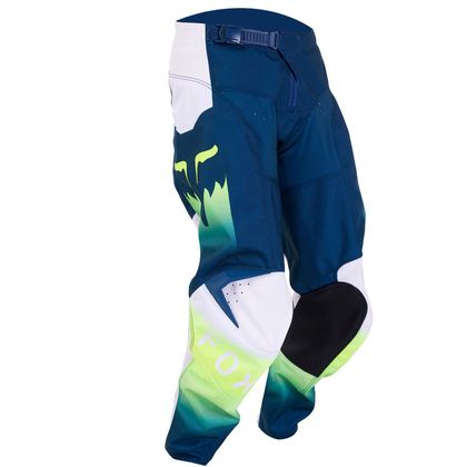 Pantalon cross Fox YOUTH 180 - FLORA - Bleu