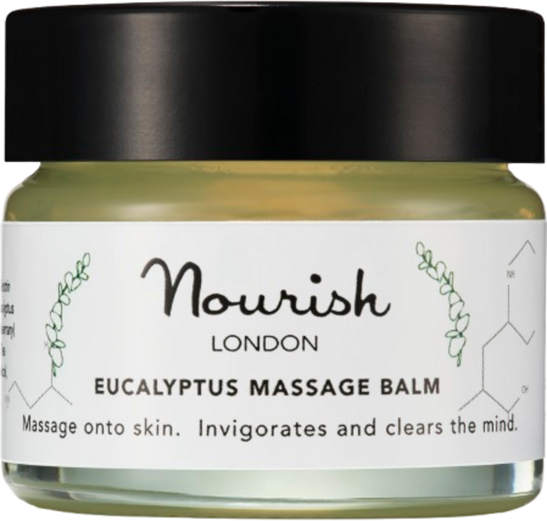 Nourish London  Massage Balm, Eucalyptus (15 ml)