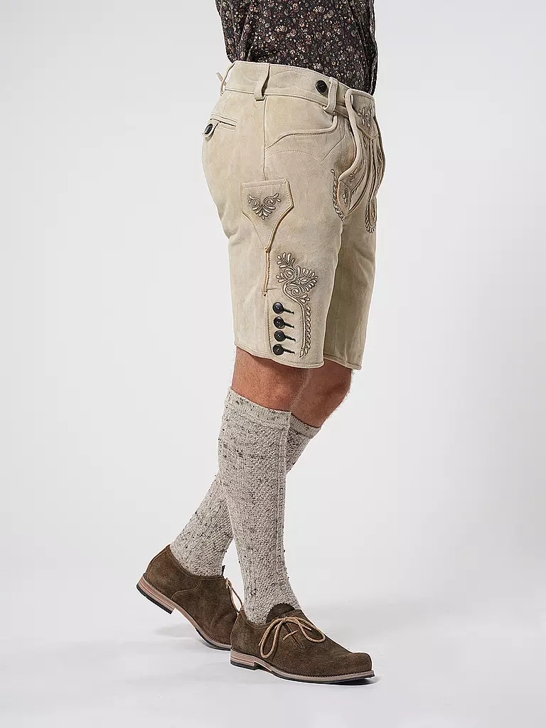 BECKERT Lederhose  creme