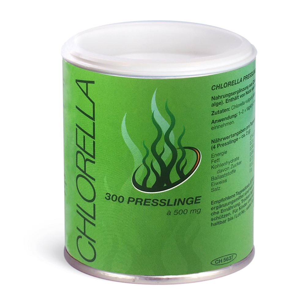 BIOSANA Chlorella 500 mg<br>300 Stück, Dose, Tablette