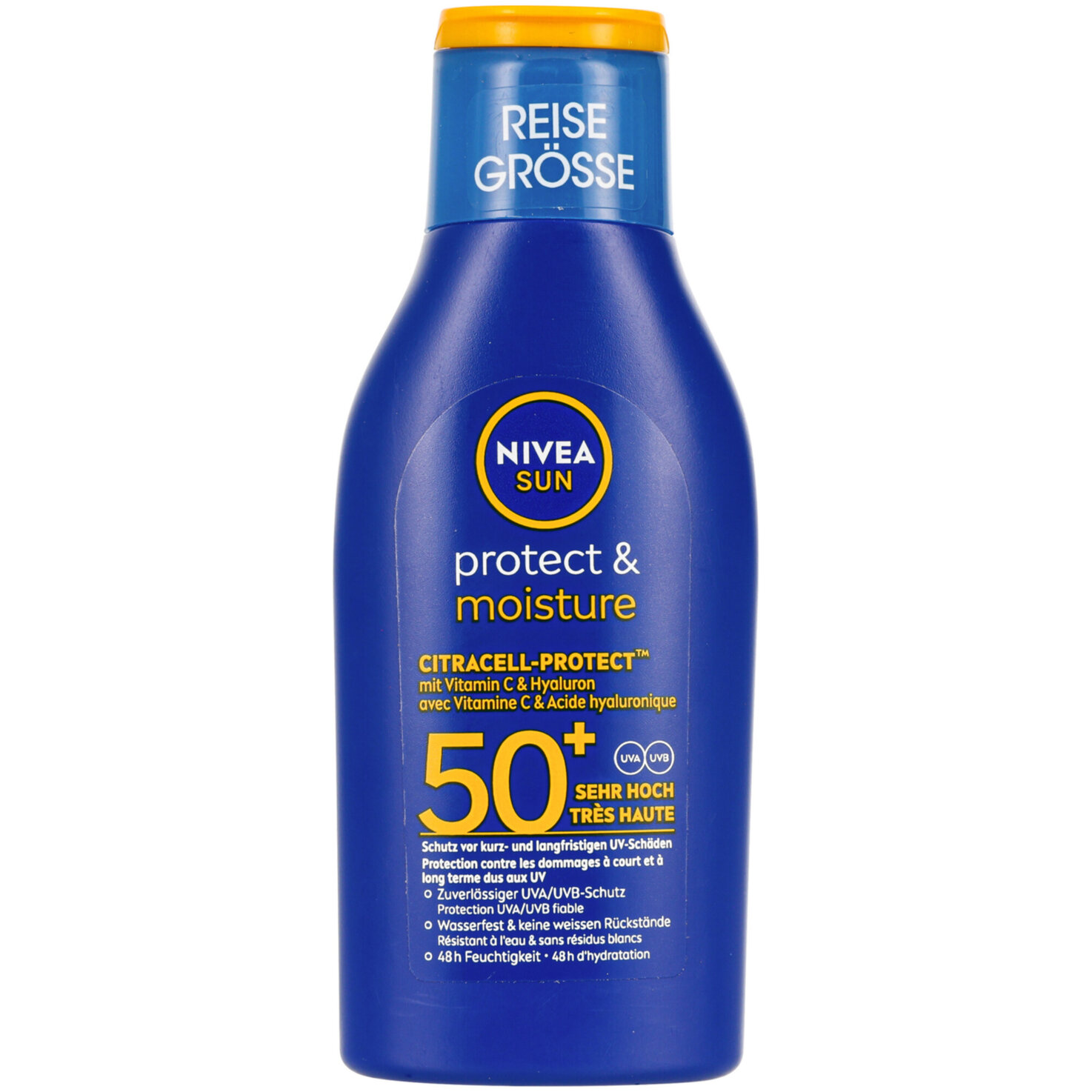Nivea Protect & Moisture Reisegrösse Sonnenmilch LSF 50+