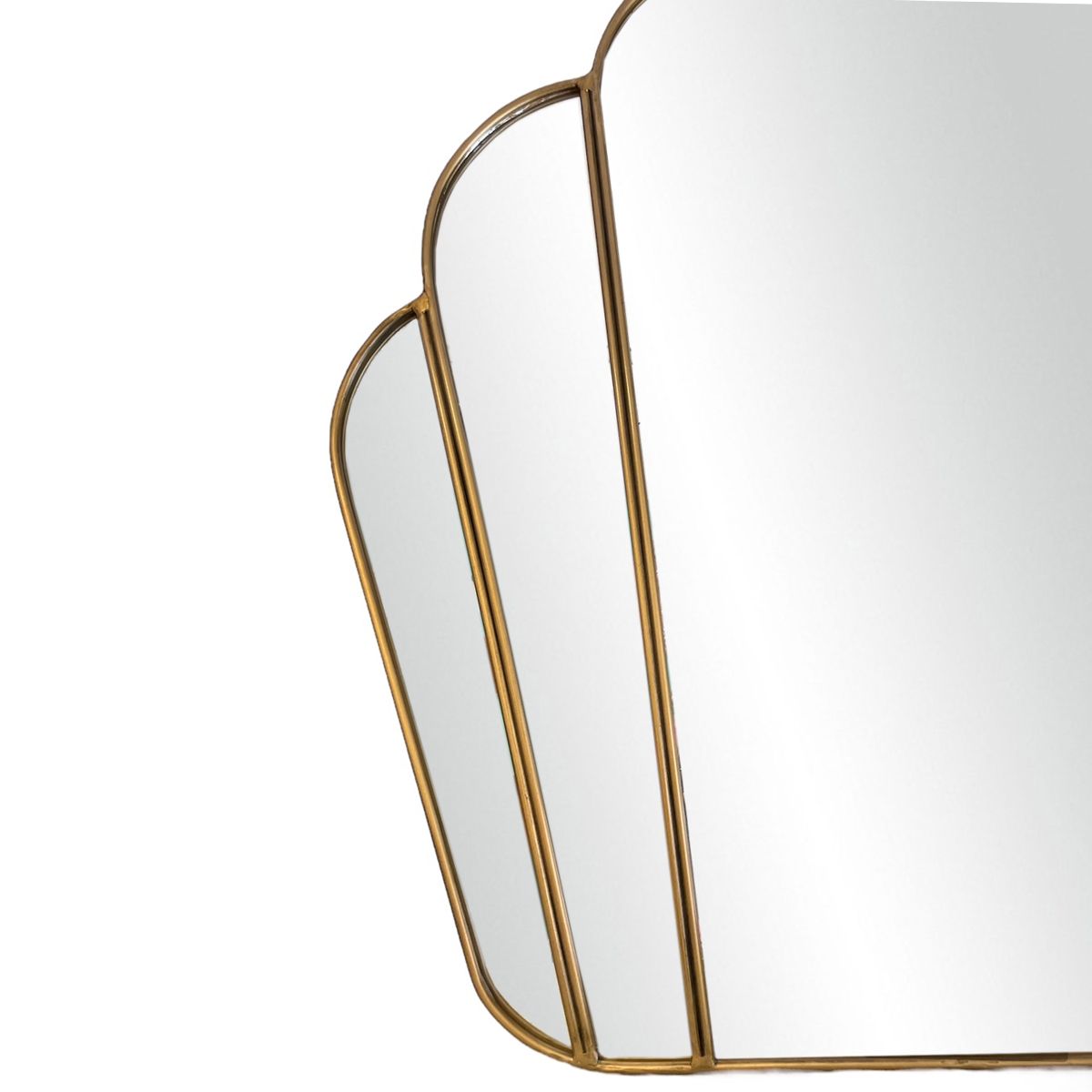 Miroir doré rétro Atelier jasmin