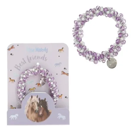 Depesche Miss Melody Haar-Armband Steinchen, 1 Stück; 3-fach sortiert