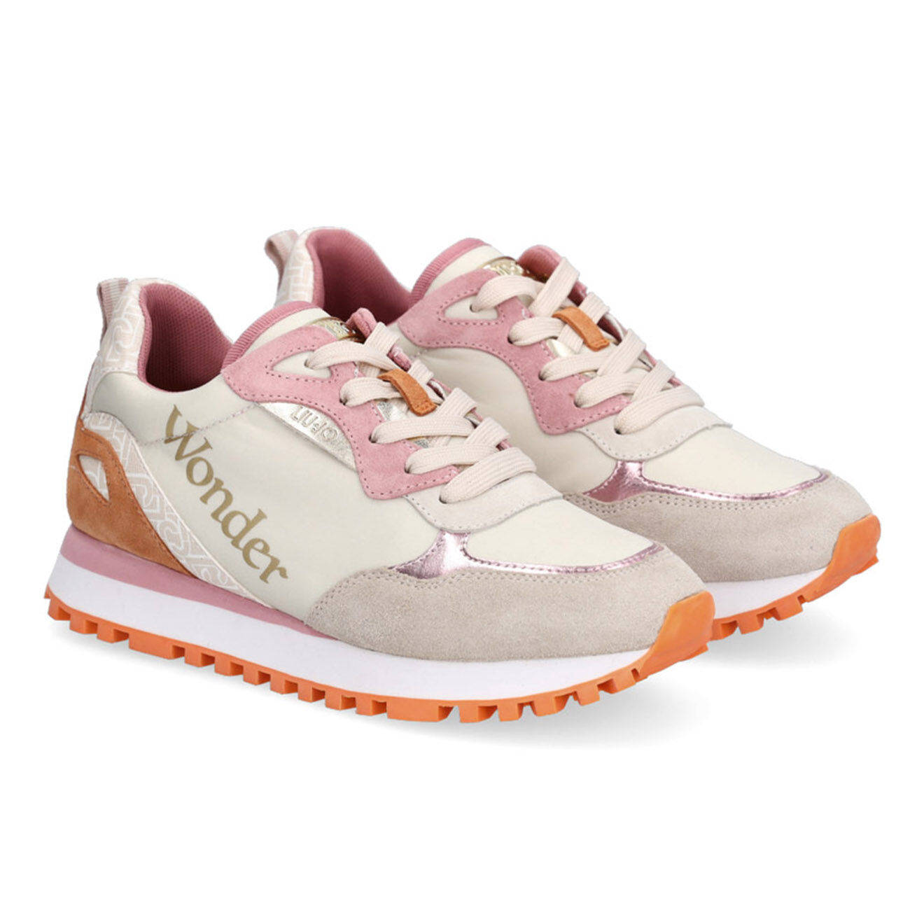 Liu-Jo Sneakers Félicie beige/orange/rose