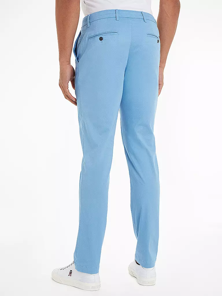 TOMMY HILFIGER Chino Straight Fit DENTON hellblau