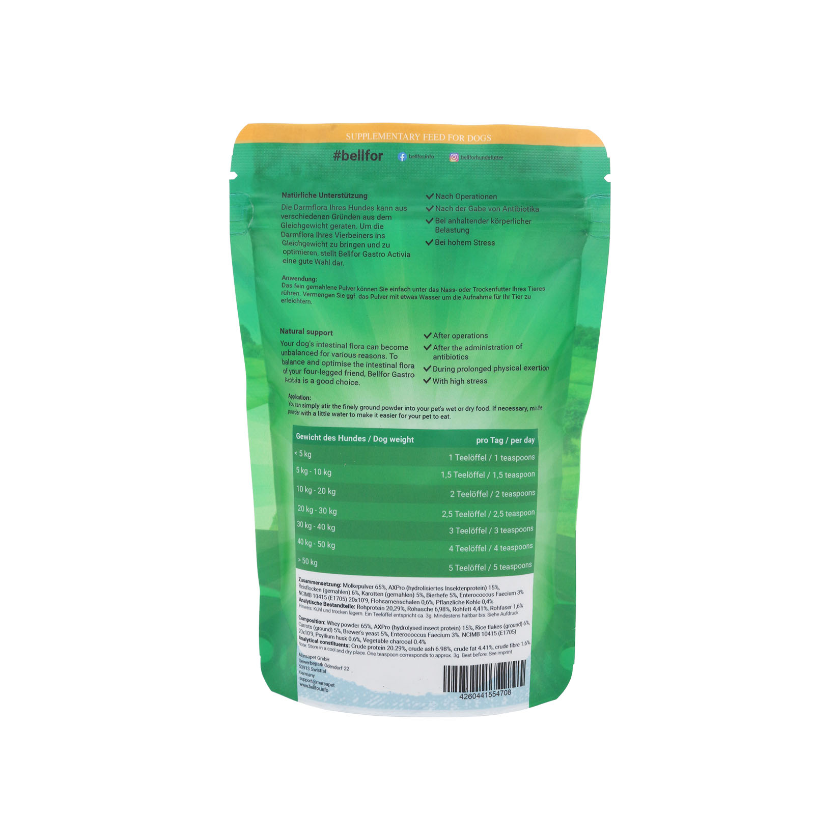 Gastro activia - poudre - 250g