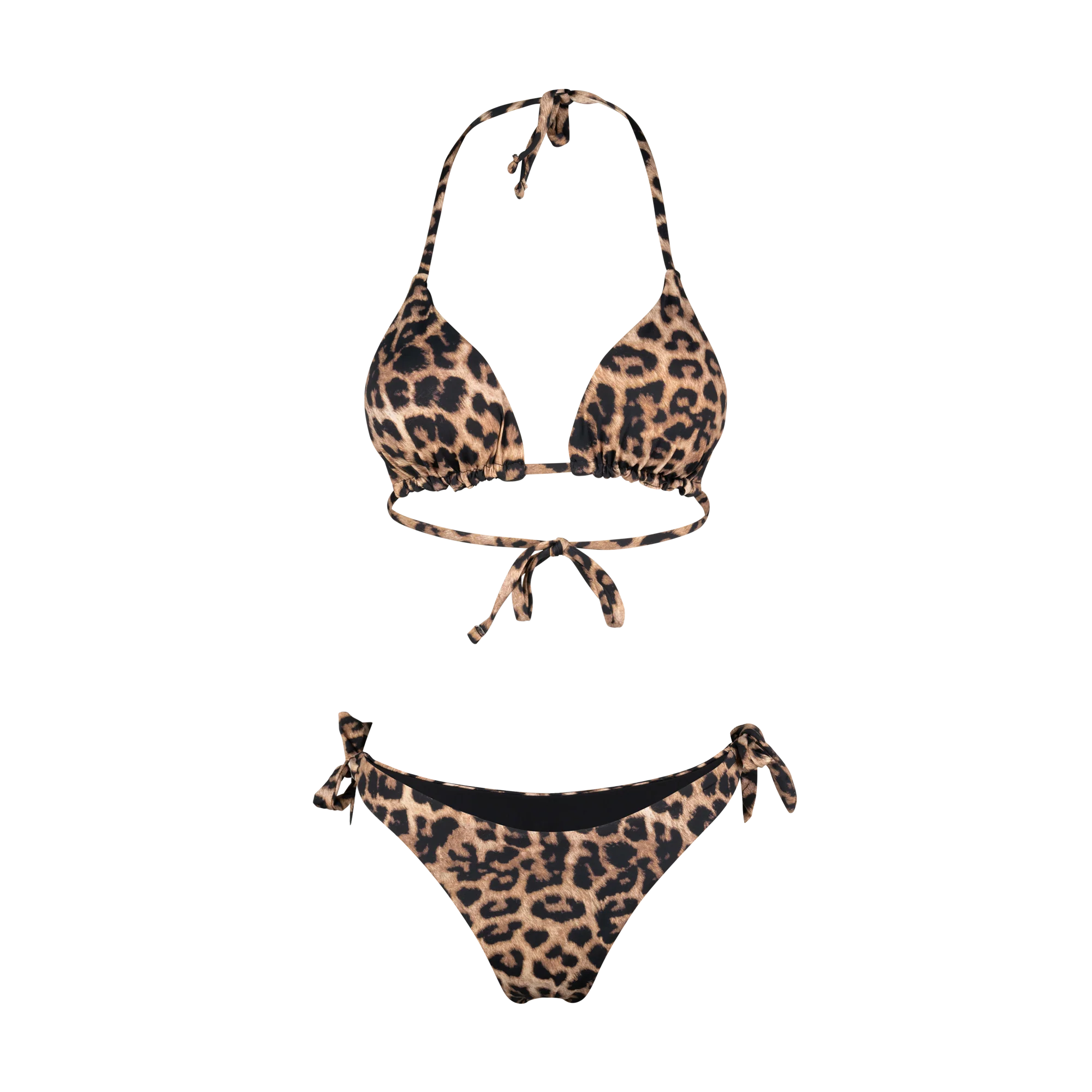 Sui Ava  Waverly bikinitop - Leopard/Black