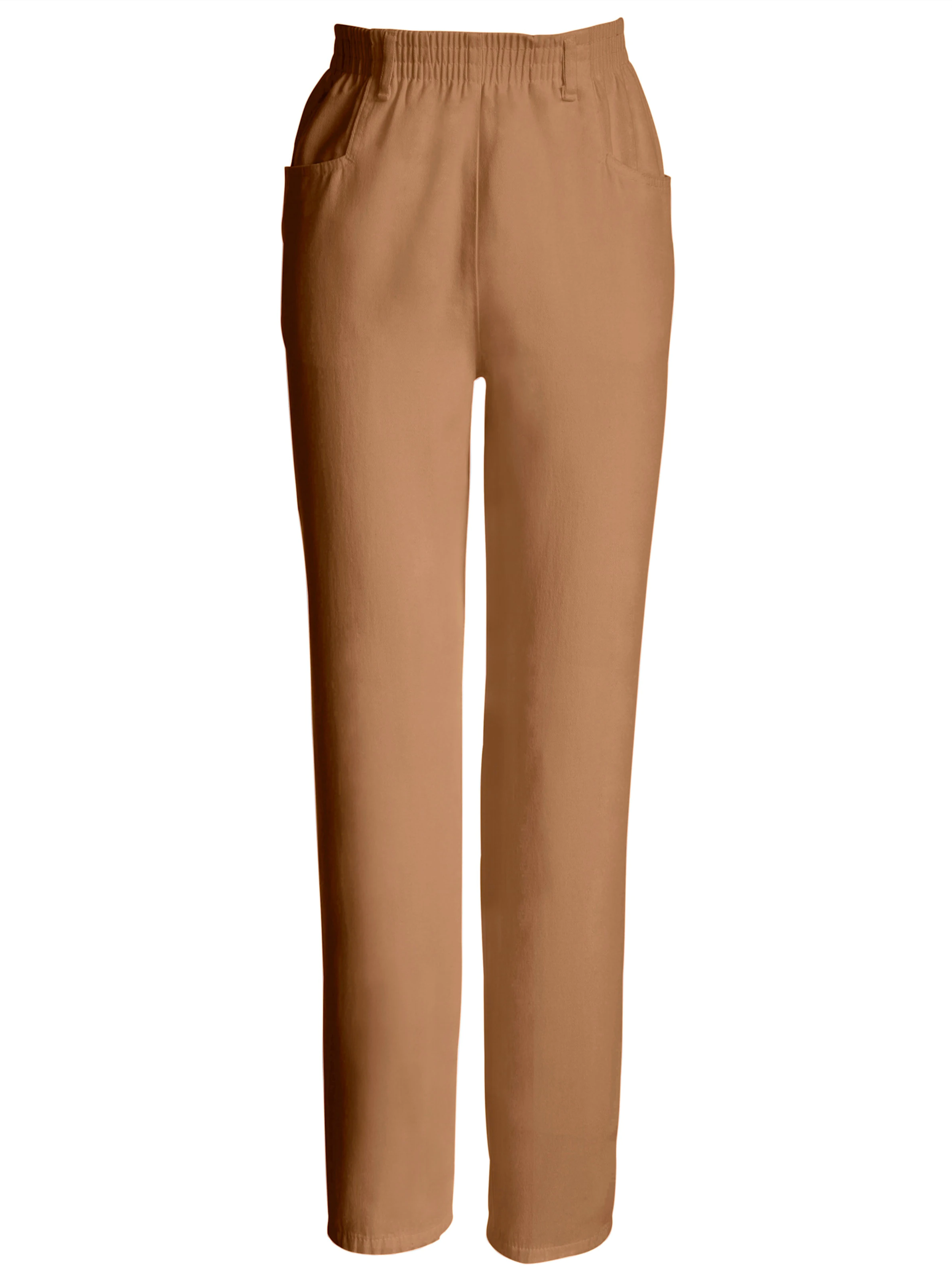 Schlupfhose in camel