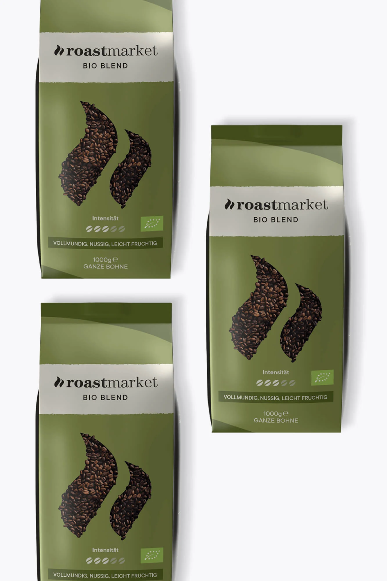 roastmarket Bio Blend Vorteilspaket 3kg