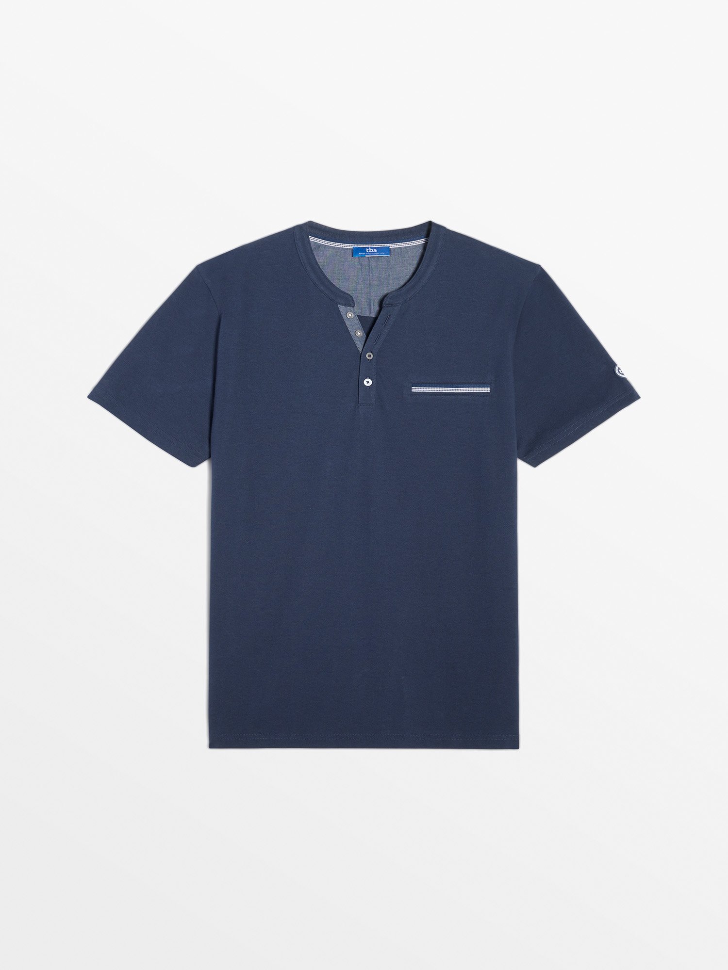 Tee Shirt Homme Coton Biologique Marine