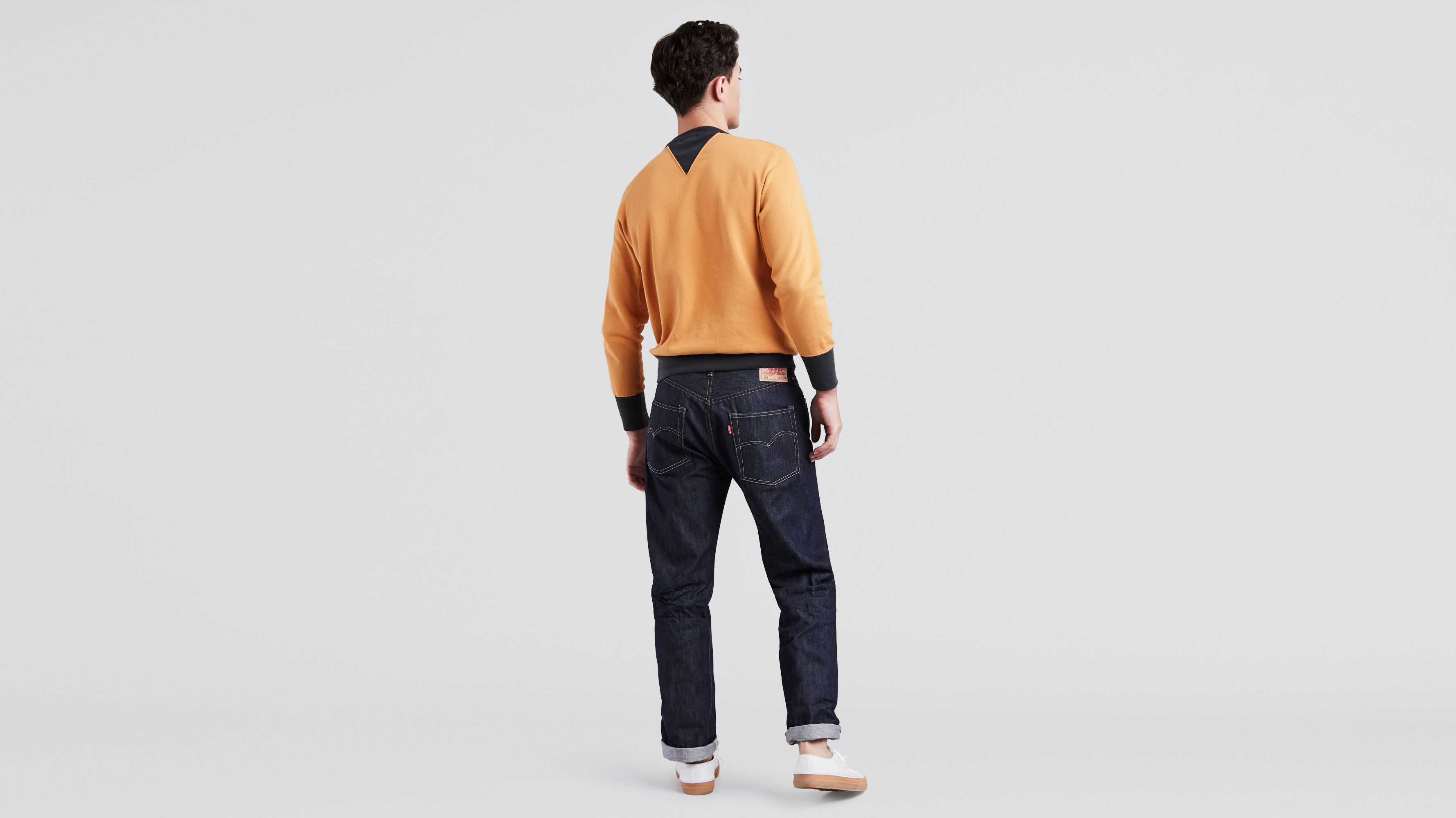 Jean 501® 1966 Levi's® Vintage Clothing - Dark Indigo Organic 1966 - Bleu