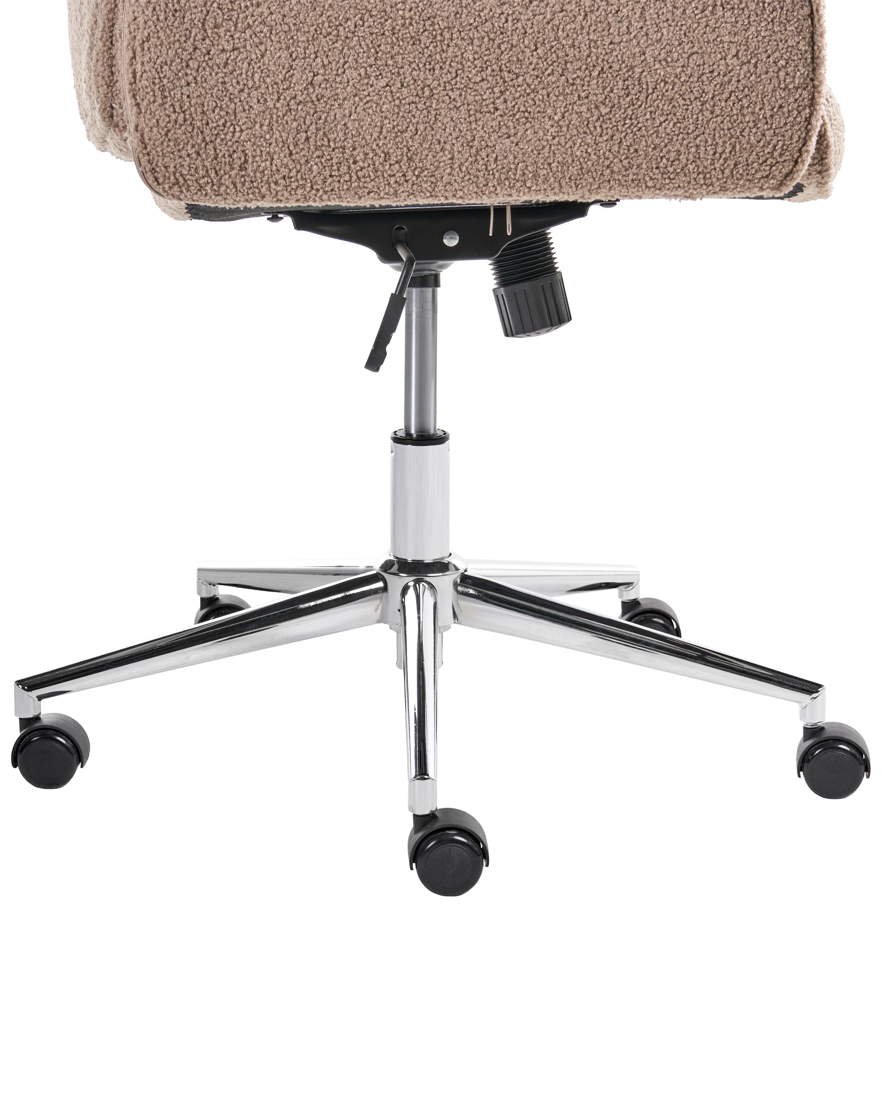 Bureaustoel PILOT Bouclé Bruin