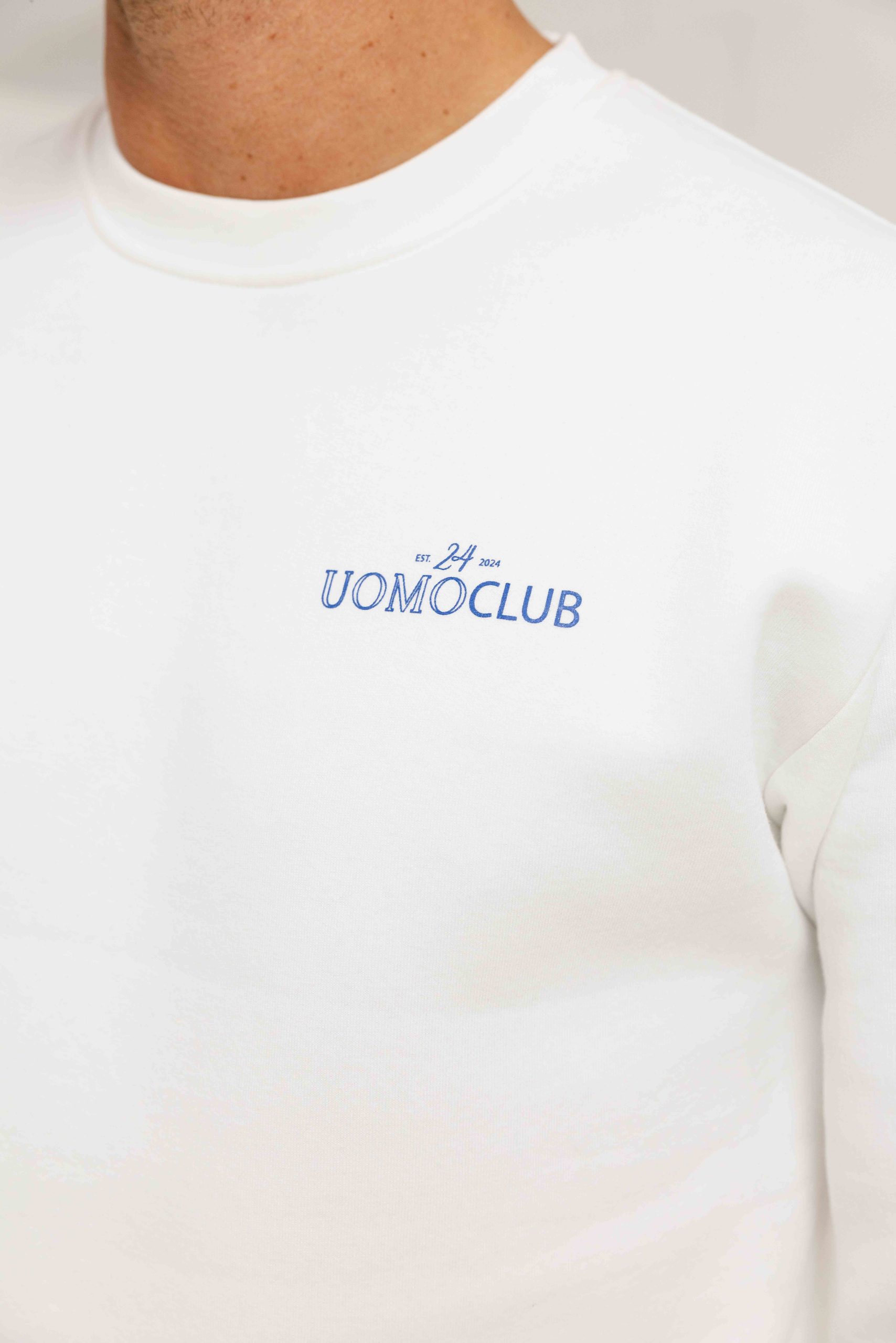 24 Uomo Club Sweater Heren Off White