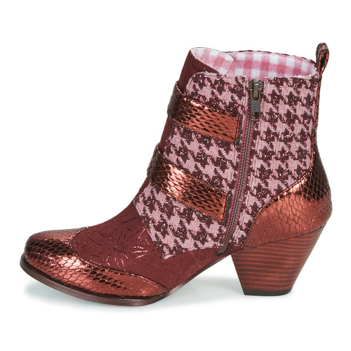Irregular Choice - TOO HEARTS - Bordeaux