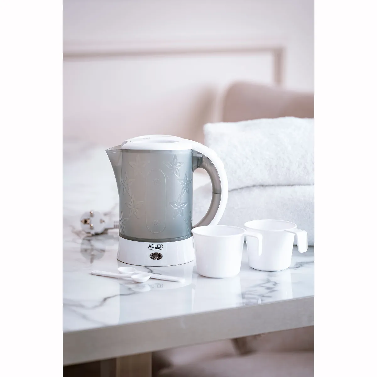 Adler AD1268 - Blanc/Gris
