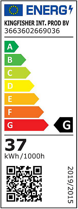 Tube fluorescent T8 G13 3350lm 36.8W = 36W Ø2.8cm blanc chaud