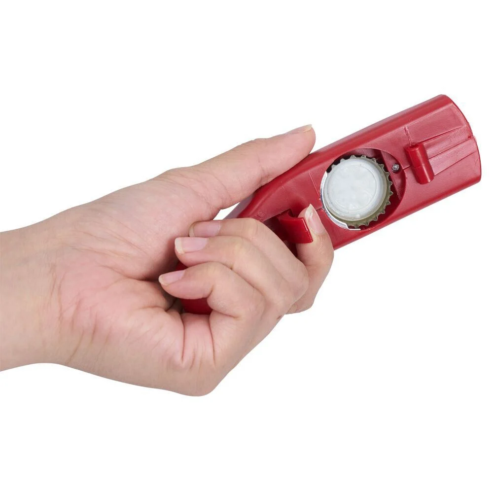 Pistolet décapsuleur Capgun rouge