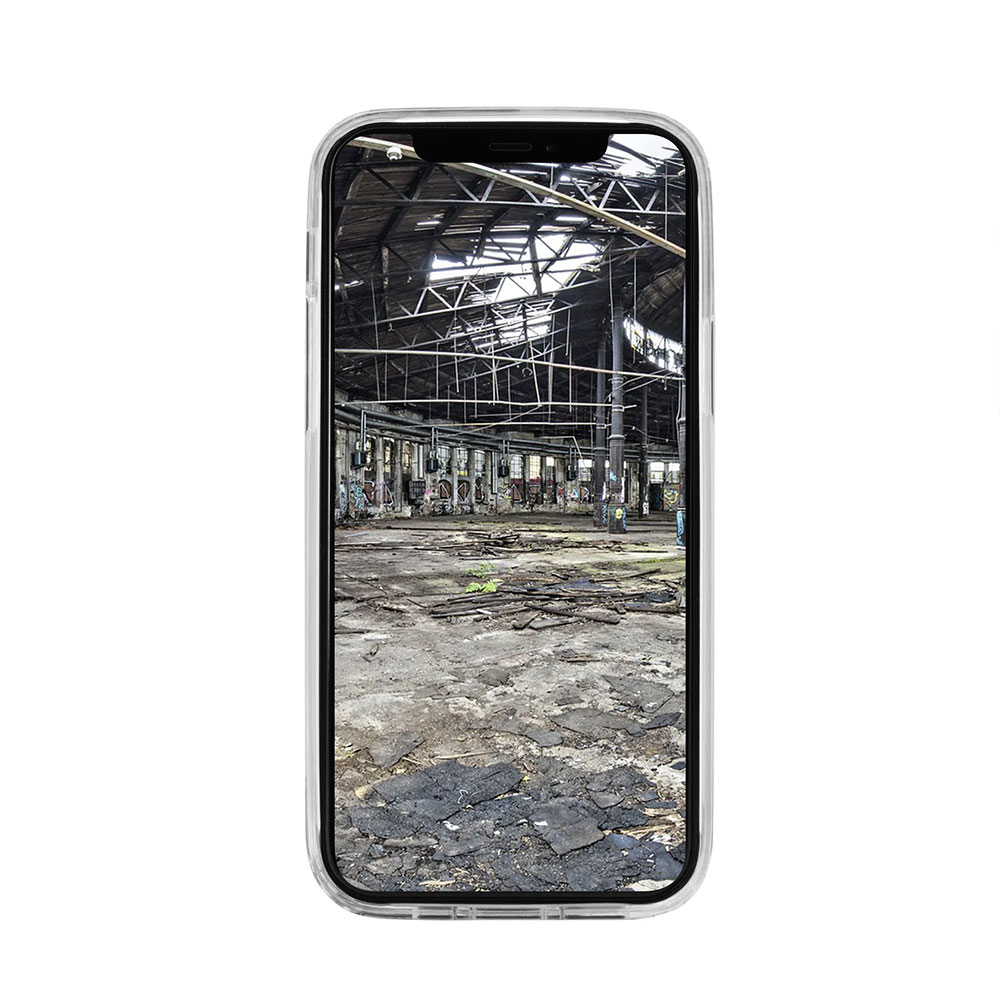 iPhone 16 Pro Max Hybrid Hülle TPU Bumper   Acryl Rückseite Pankow (11089) - Transparent