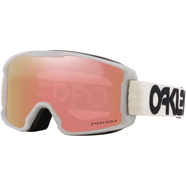 Masque de ski OAKLEY LINE MINER YOUTH COOL GREY W PRIZM ROSE GOLD