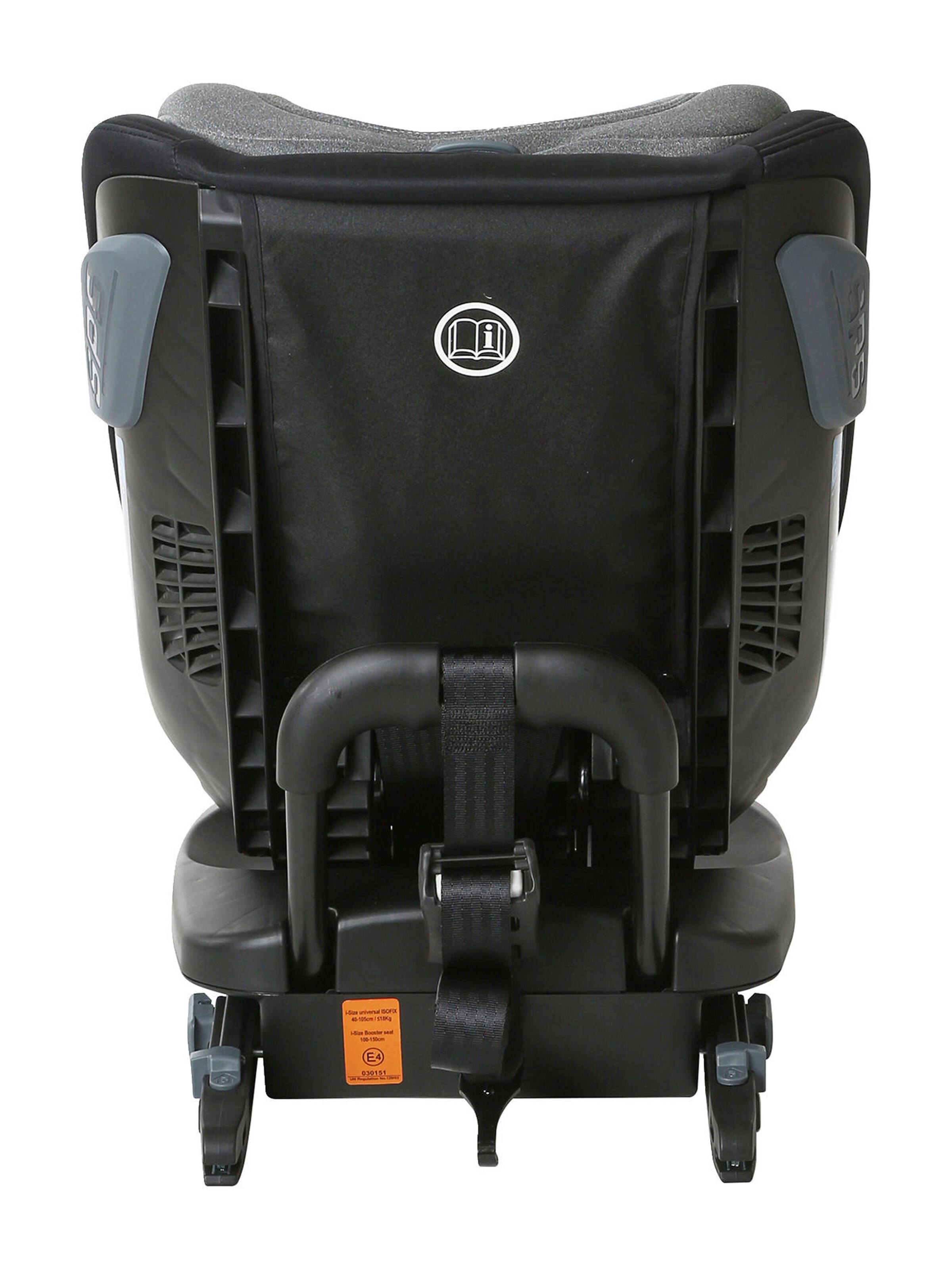 Vertbaudet Drehbarer i-Size-Kindersitz ROLL&SIT, 40-150 cm bzw. Gr. 1/2/3 pack schwarz
