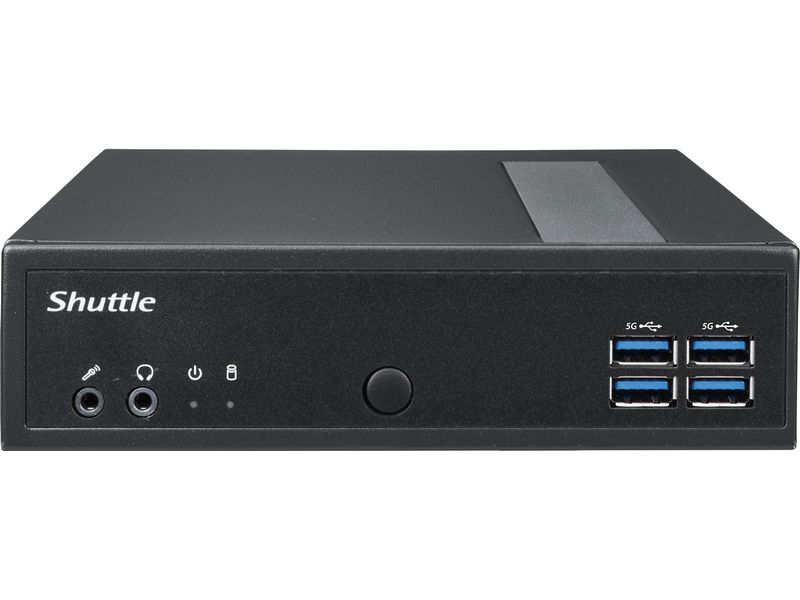 Shuttle Mini PC XPC Slim DL3000EP Lüfterloser 1-Liter-PC für den Dauerbetrieb