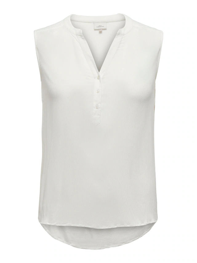 ONLY CARMAKOMA Shirttop »CARJETTE LIFE S/L TOP WVN NOOS«