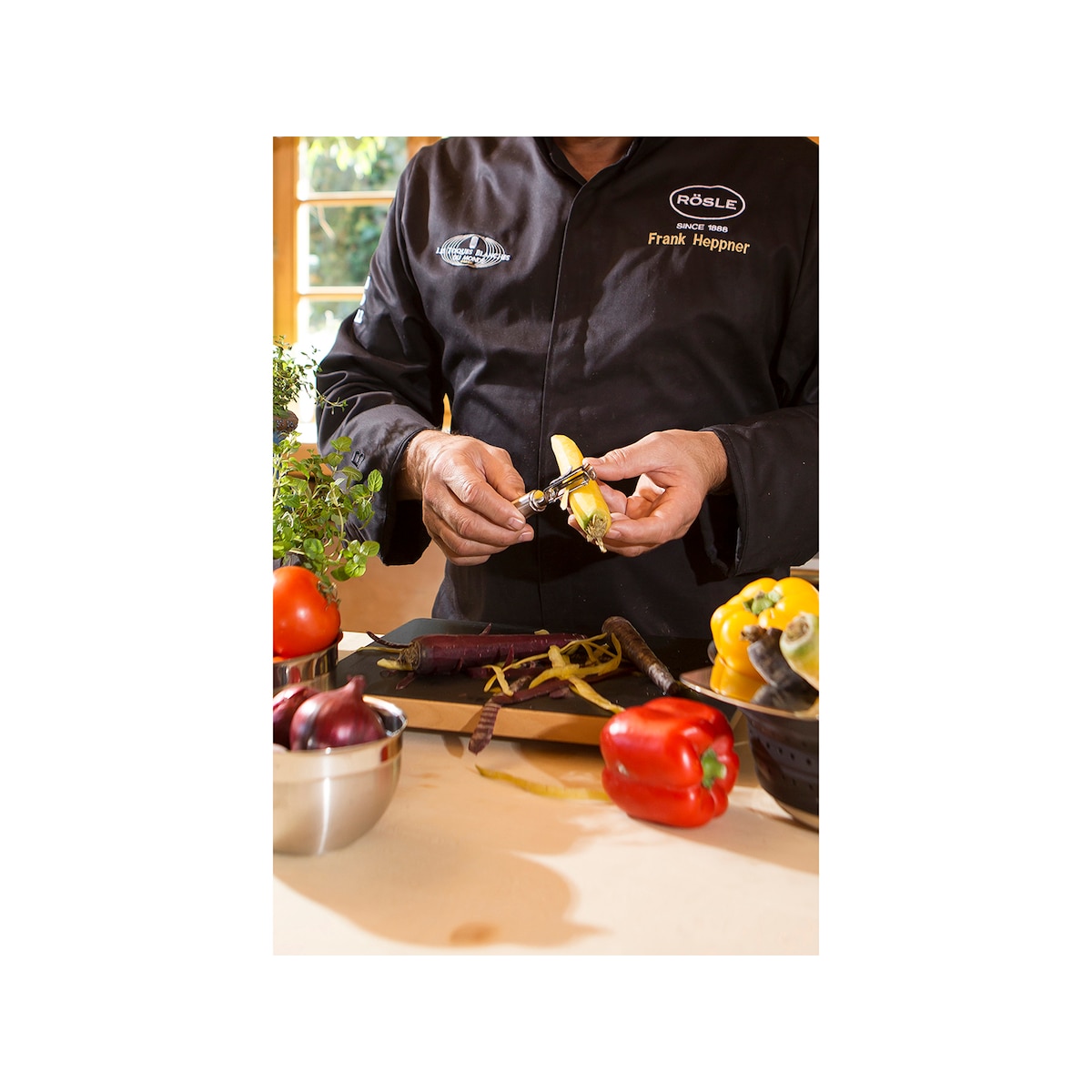 Rösle Vegetable peeler 19 cm Steel