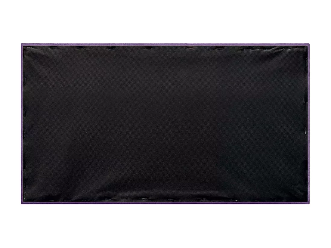 DHOME Lot de 1 Panneaux muraux en tissu auto-adhésifs Panneaux muraux absorbants acoustiques Protection contre les chocs (Lilas, 50x30cm, x1)