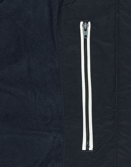 Fred Perry - PATCH POCKET ZIP HROUGH JACKET - Bleu marine