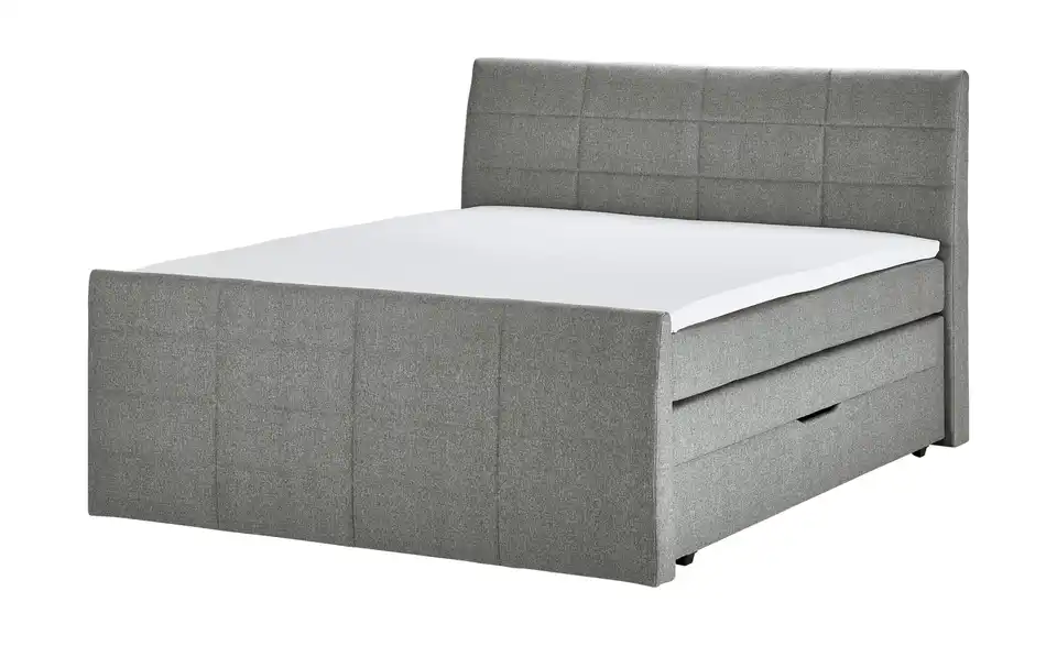 Boxspringbett Bonny Grau H2 & H3 180 cm