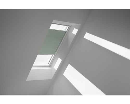 Velux honingraat plisségordijn lichtgroen uni handleiding FHC C02 1168SWL