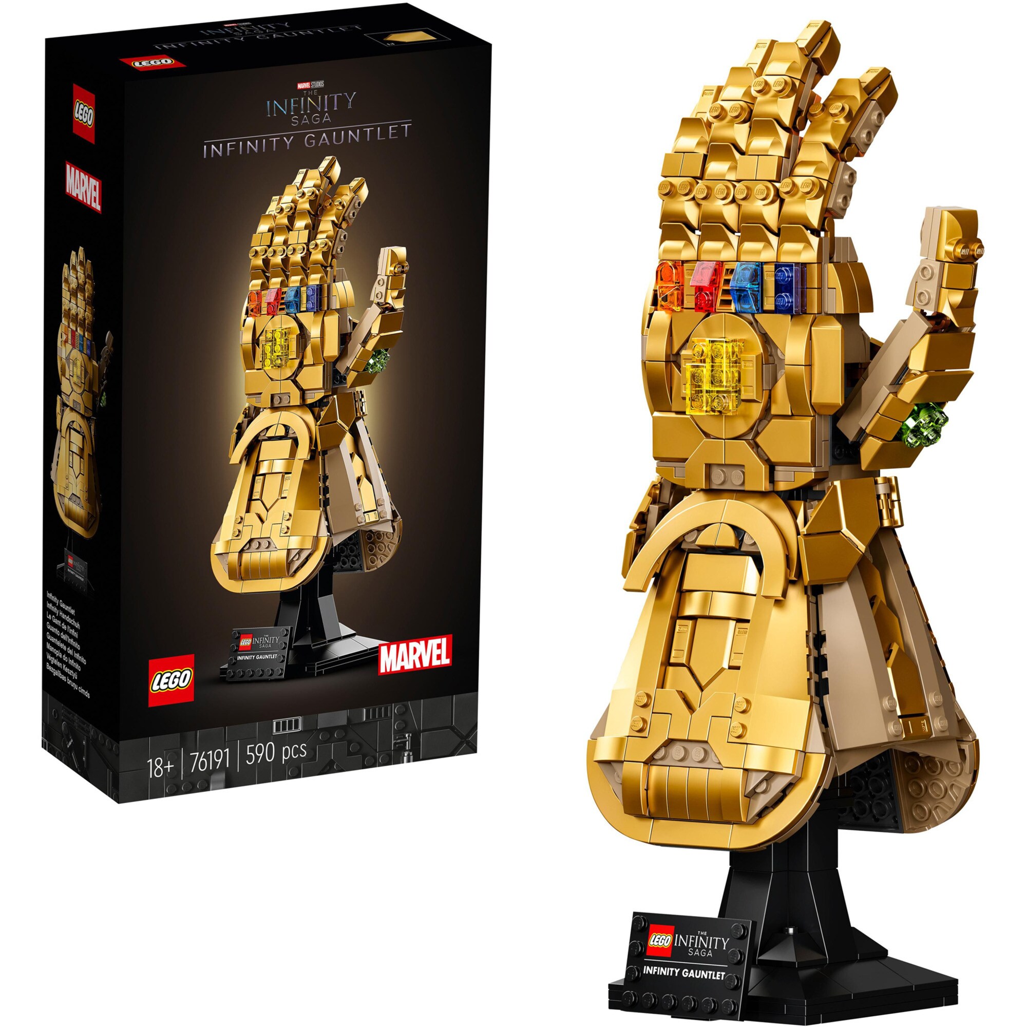 LEGO Konstruktionsspielzeug Marvel Super Heroes Infinity Handschuh