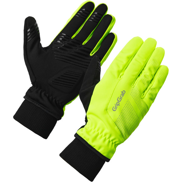 GripGrab Ride 2 vinterhandsker vindtæt Hi-Vis Yellow