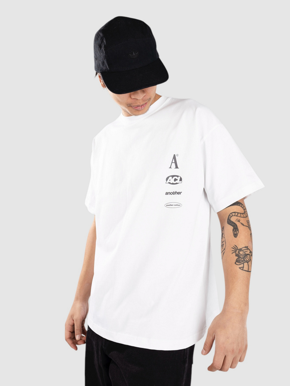 Another Cotton Lab Coffee And Workout Oversized T-Shirt white