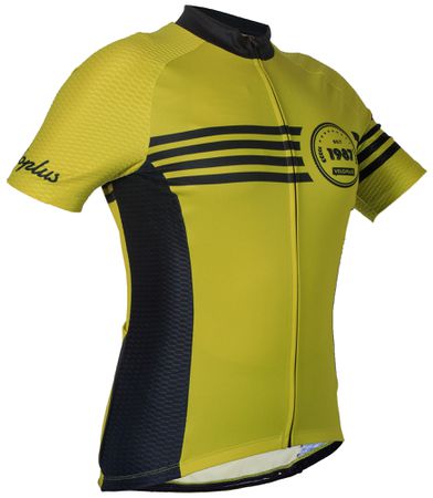 1987 TEAM Damen-Kurzarmtrikot  lime  XL