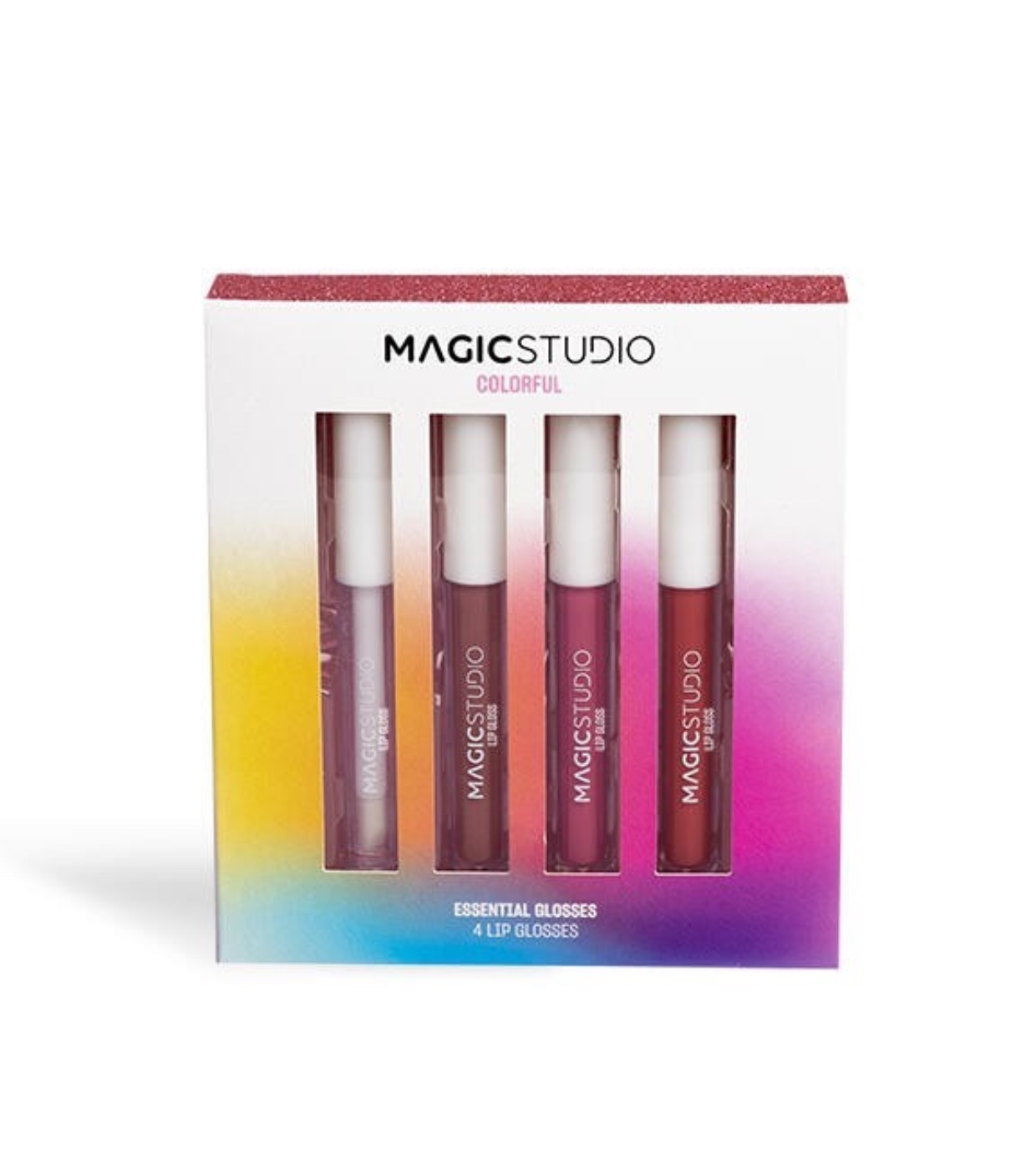 Magic Studio - *Colorful* - Conjunto de brilho labial Essential