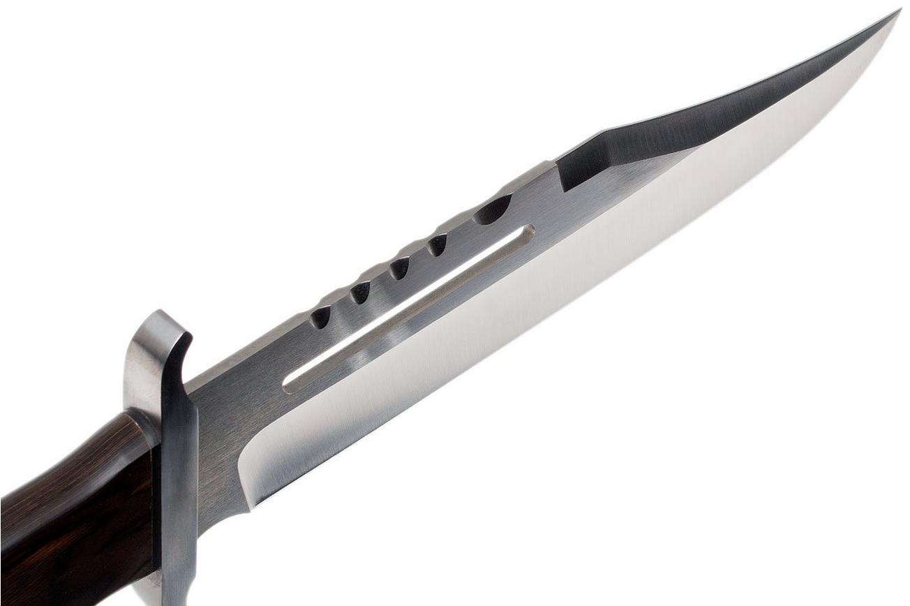 RAMBO knife Rambo 3 Signature Edition met houten handgreep, 9297