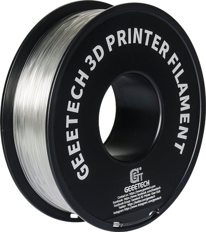 GEEETECH PLA Transparent - 1,75 mm / 1000 g
