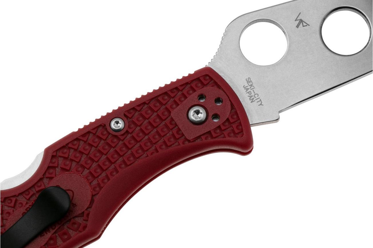 Spyderco Endura 4 Trainer C10TR Red FRN, trainingsmes