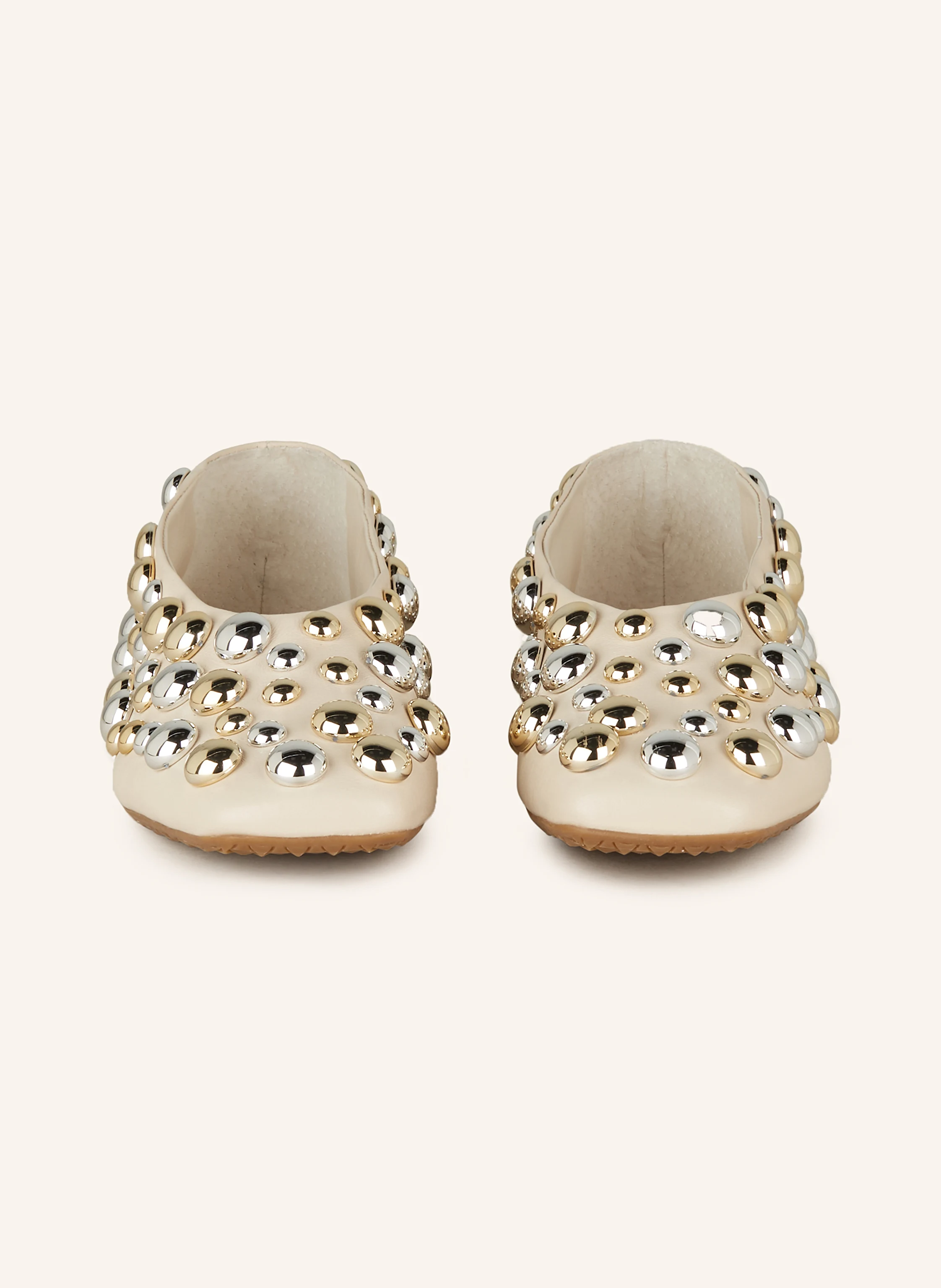 CARRANO Ballerinas mit Nieten