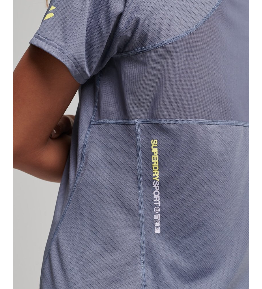 Camiseta Superdry Core Active azul