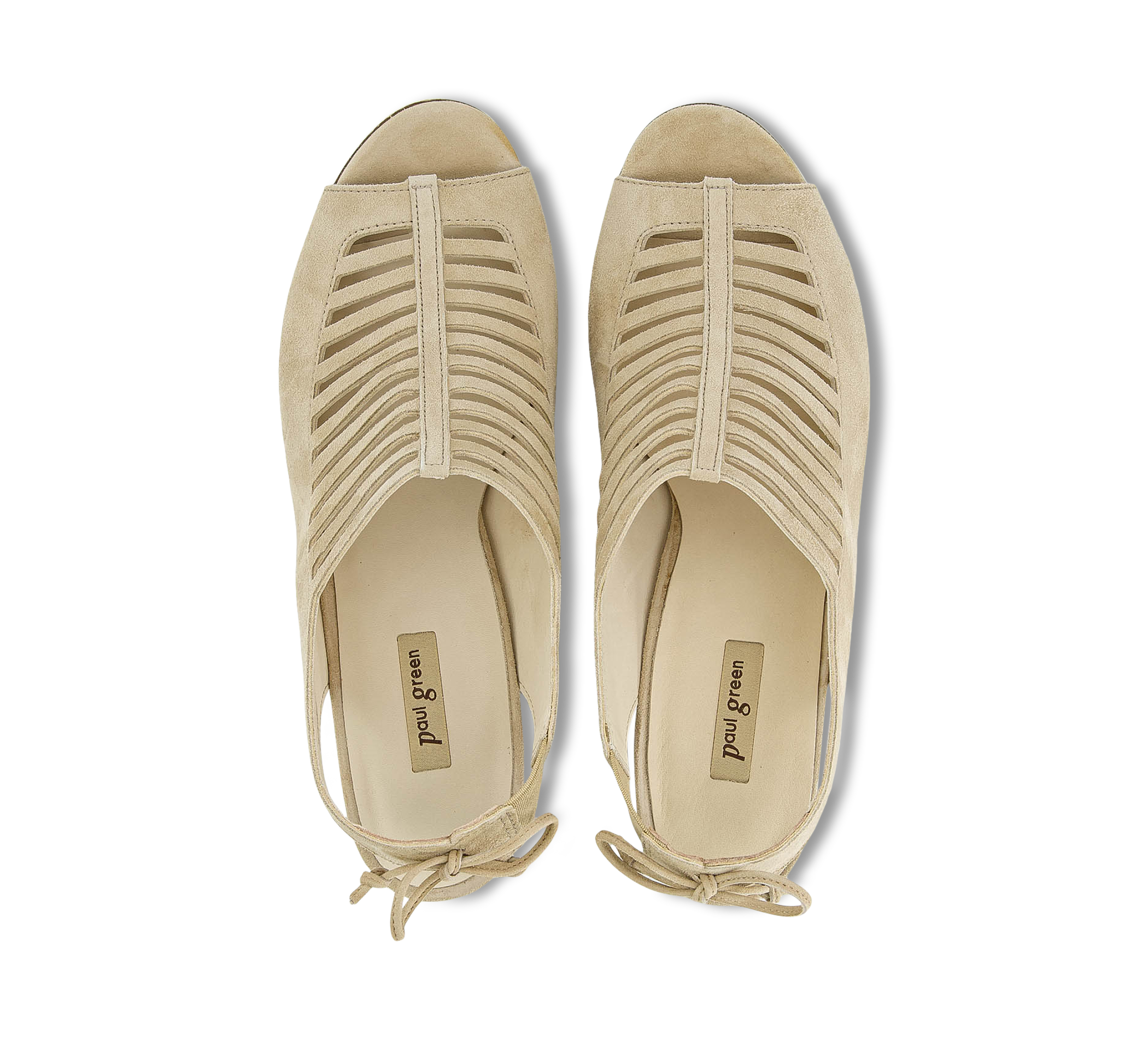 Paul Green Riemchensandalen beige/taupe