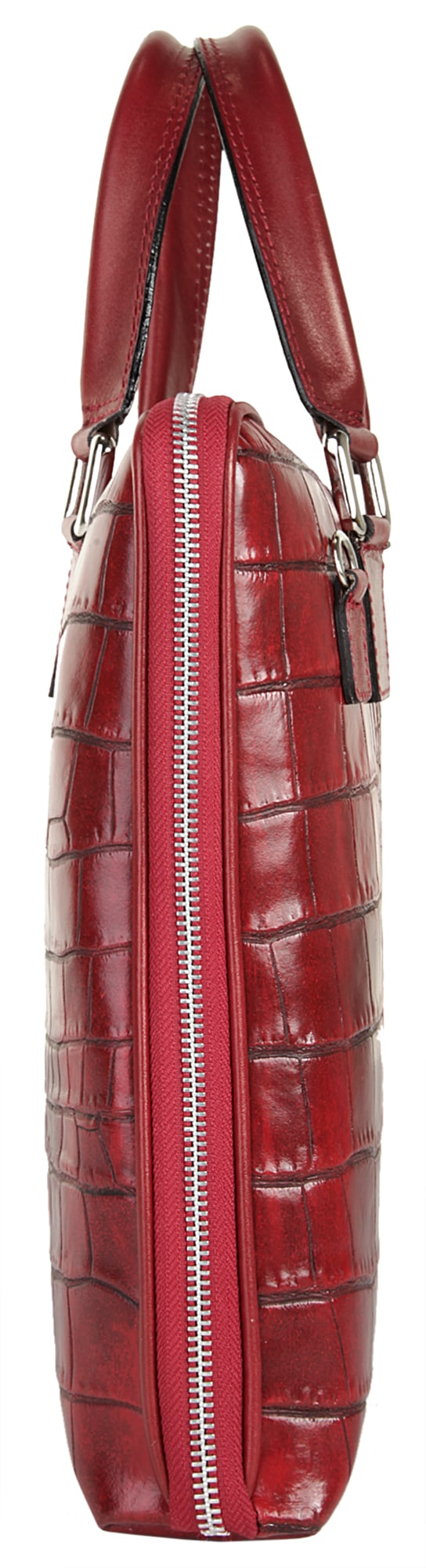 Samantha Look Aktentasche echt Leder, Made in Italy