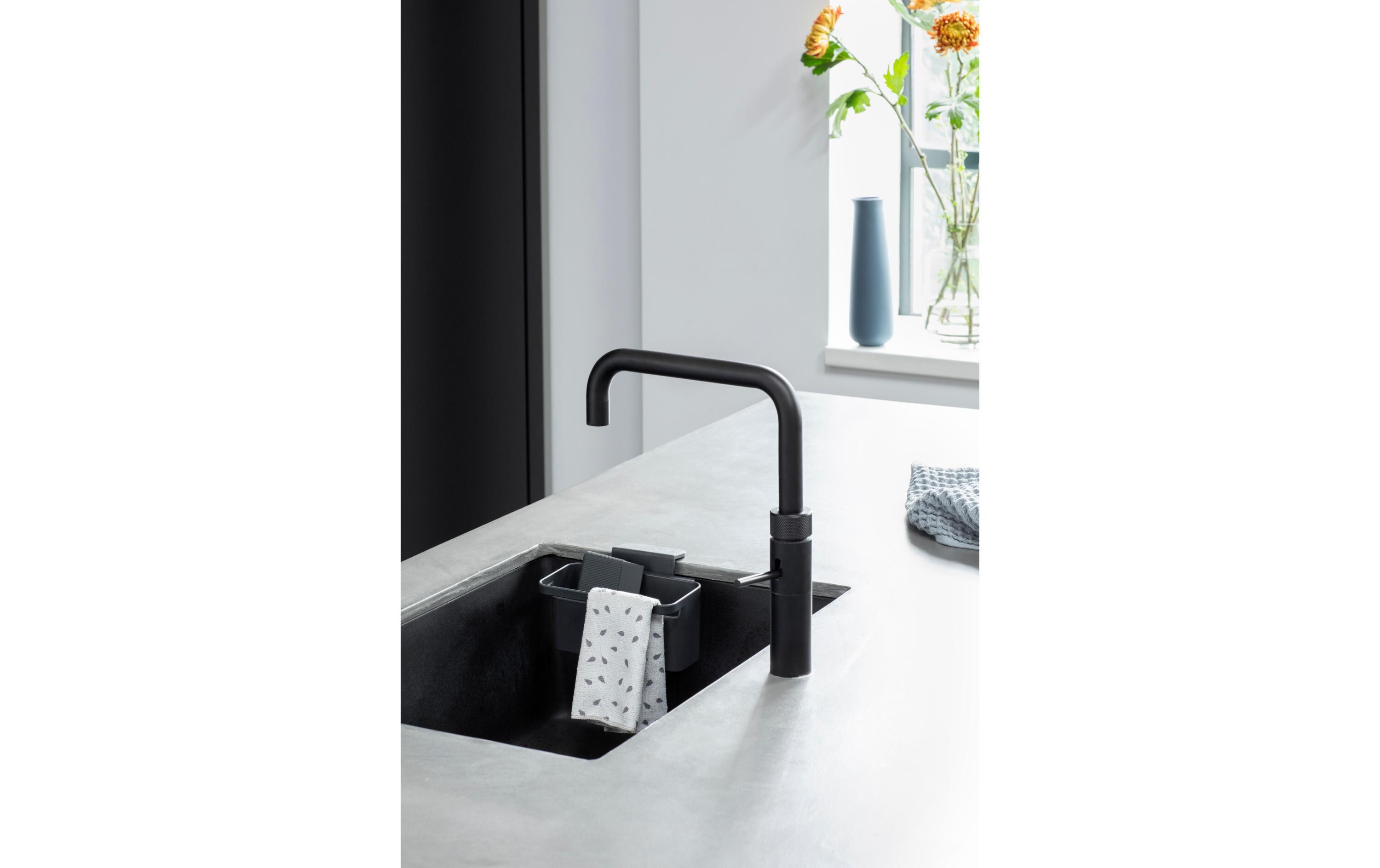 Spültrog-Organizer DunkelgrauSpültrog-Organisierer Sink Side