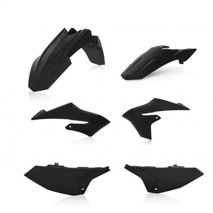 Kit plastiques Acerbis COULEUR NOIR - Noir