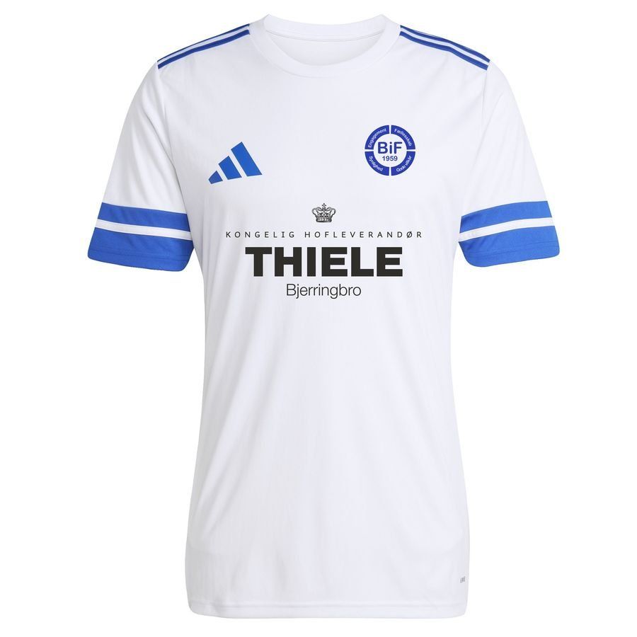Bjerringbro IF Fodbold Maillot Domicile - Blanc/Bleu