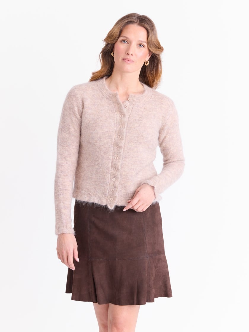 Frida cardigan Sand Melange