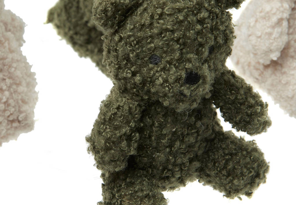 Baby mobiel Teddy Bear Leaf Green/Naturel