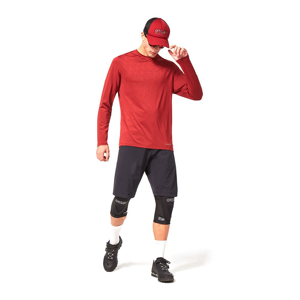 Oakley DROP IN - Short 2 en 1 Homme blackout