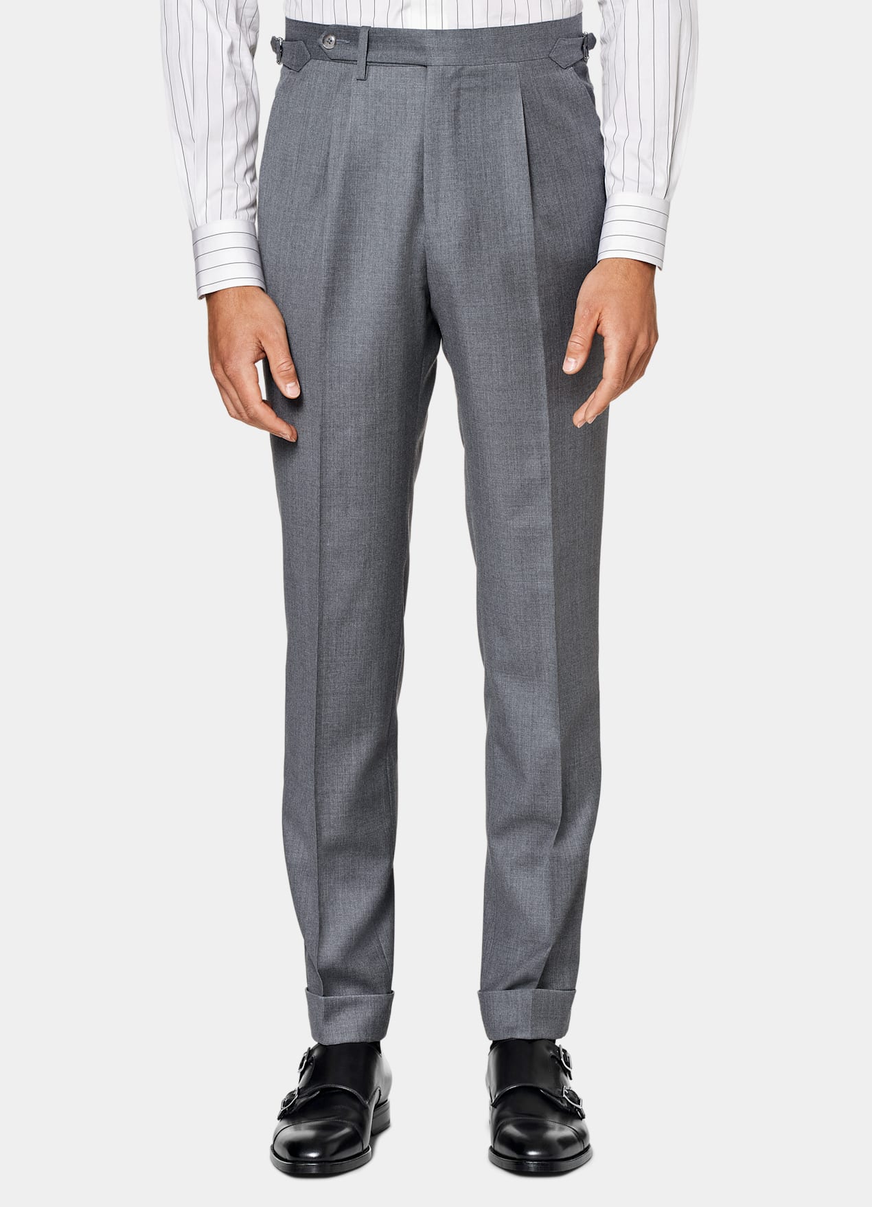 Costume Perennial Havana coupe Tailored gris moyen